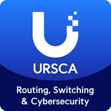 Badge de certificación UniFi Routing, Switching y Cybersecurity (URSCA)